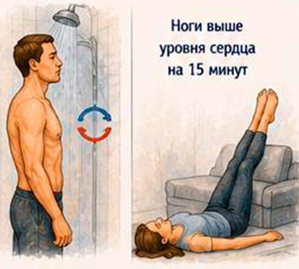 отёки-упражнение